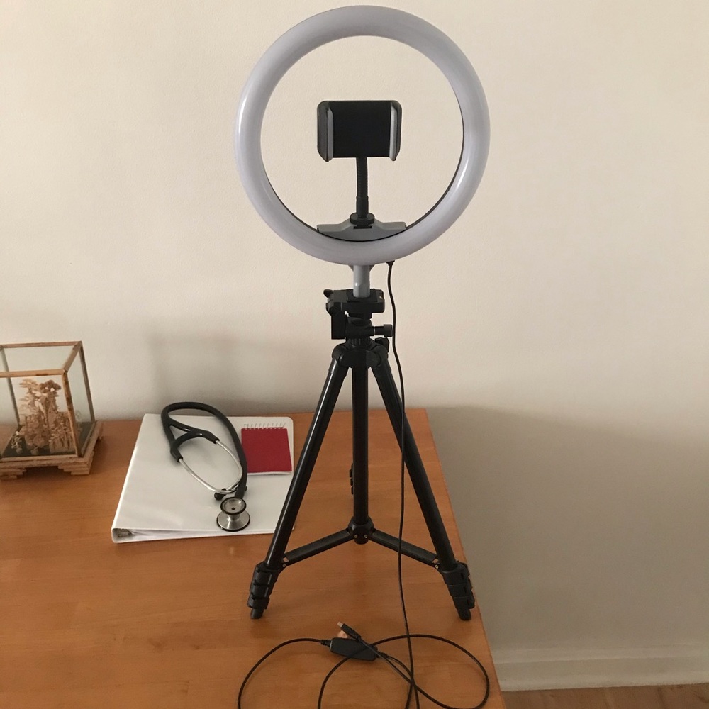 Ring Light and Selfie Stick